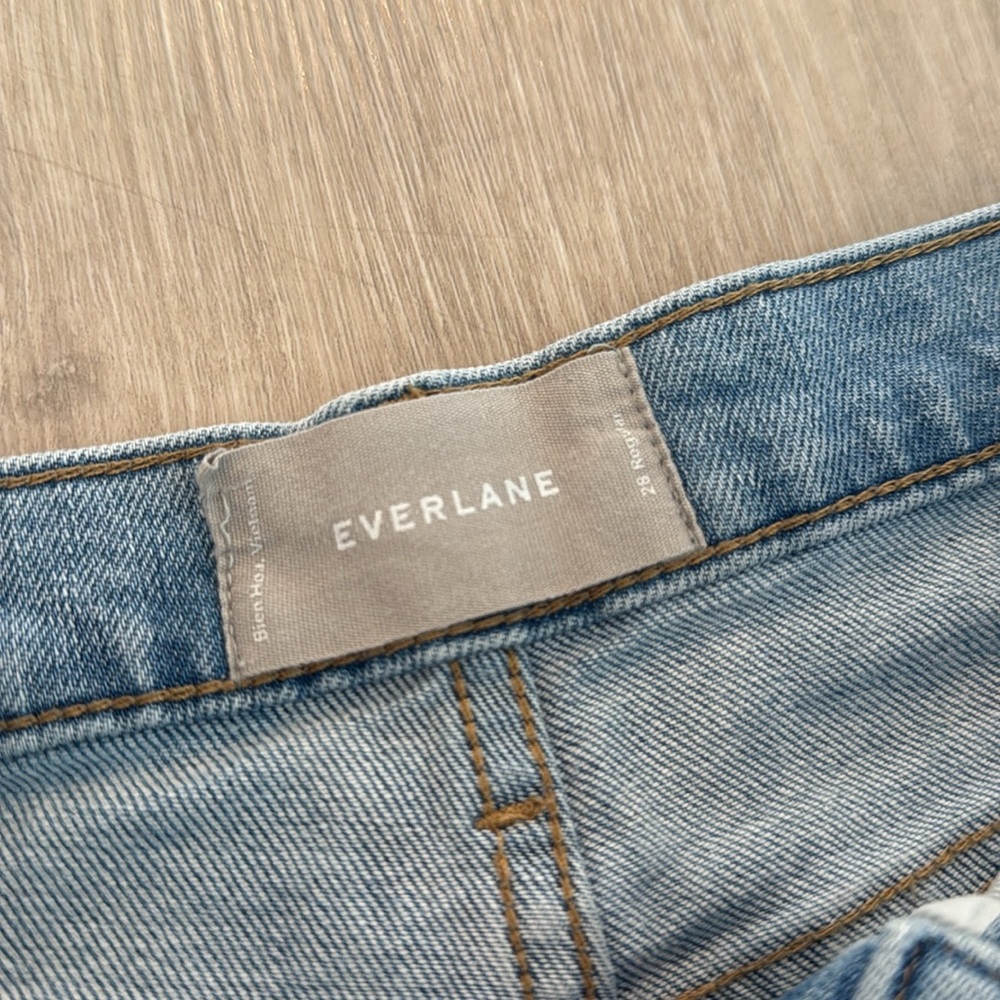 Everlane Highrise Straight Jeans - Picture 3 of 5
